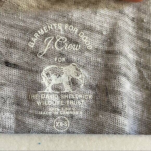 J. Crew grey tee shirt - Picture 4 of 6